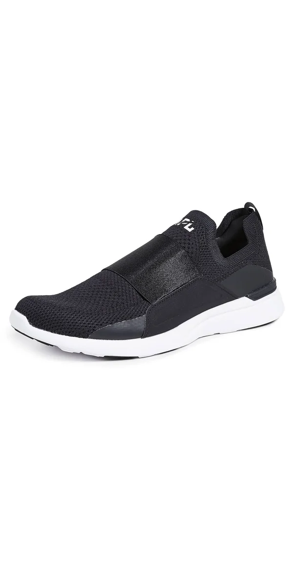 APL Men's TechLoom Bliss Black/White Shoes in Size 9, Athletic Propulsion Labs
