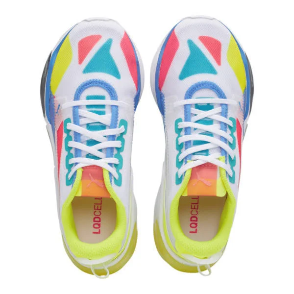 Puma Boys Liquid Cell Optic Sheer Shoes White Size 6.0