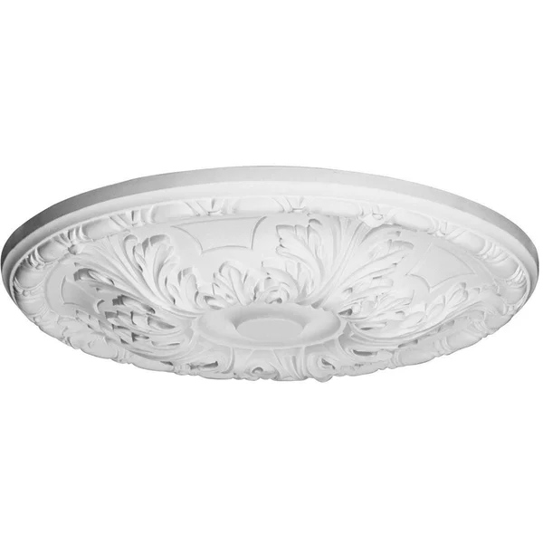 15 3/4 inchod x 5/8 inchp Granada Ceiling Medallion (Fits Canopies Up to 4 1/4 inch) - Hand-Painted Painted Turtle