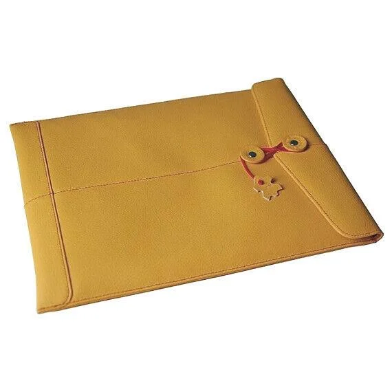 Hazard 4 ProManila Leather Sleeve for Mac 15x22 Mango