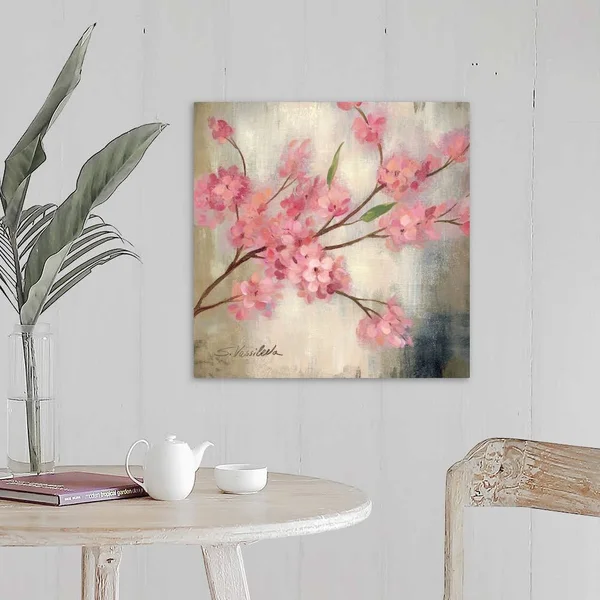 Cherry Blossom I - Canvas Wall Art, 20x20, Great Big Canvas