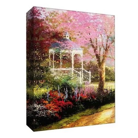 PTM Images - Beautiful Kiosk, 16x20, Decorative Canvas Wall Art, Size: 16 x 20