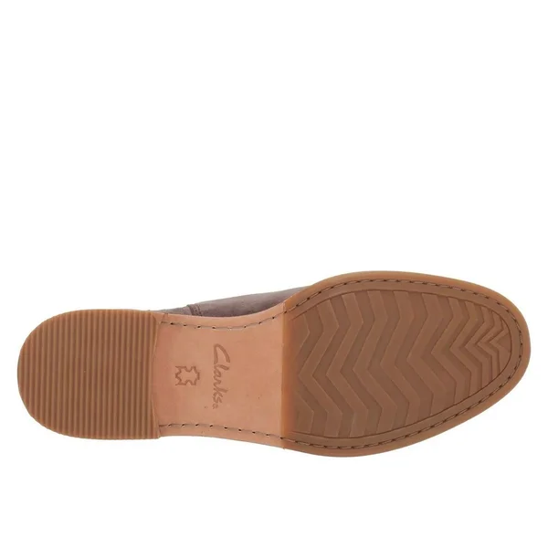 Clarks Women's Clarkdale Arlo Boot Taupe Suede 7