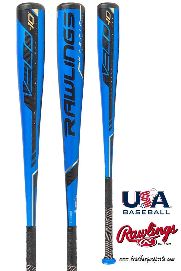 2019 Rawlings Velo -10 USA Baseball Bat - 30 in