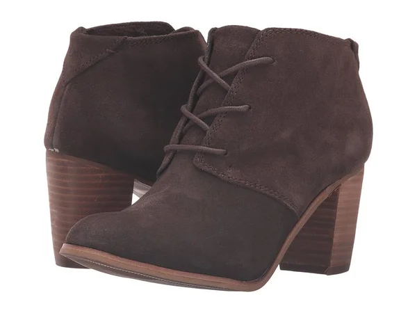 Toms Womens Lunata Lace Up Chukka Ankle Boots - UK 8