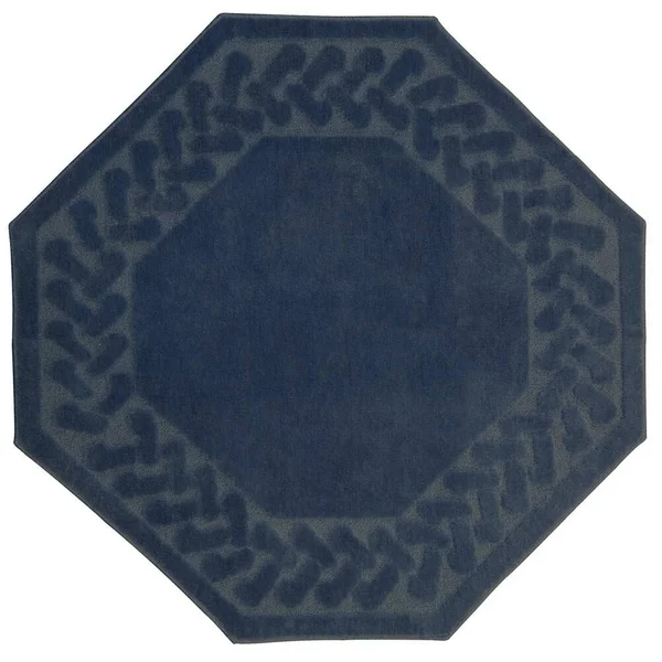 Madison Industries 48x22 x 48x22 Octagon Herringbone Rug Sand