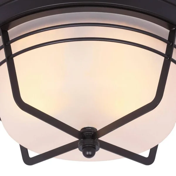 Westinghouse Lighting Bonneville 2-Light Flush Mount - Bronze