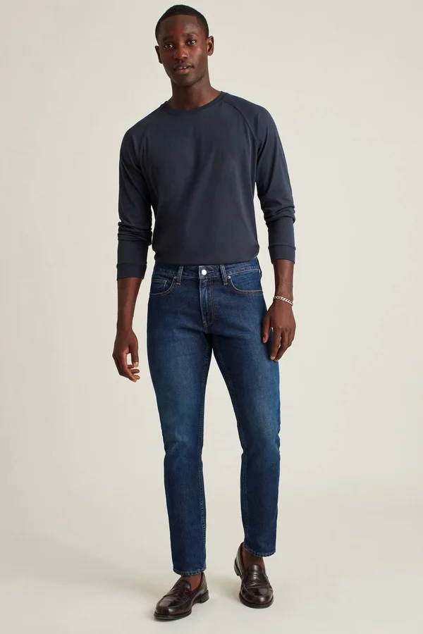 All Season Jean Pants Athletic for Men by Bonobos - Dark Wash - 29