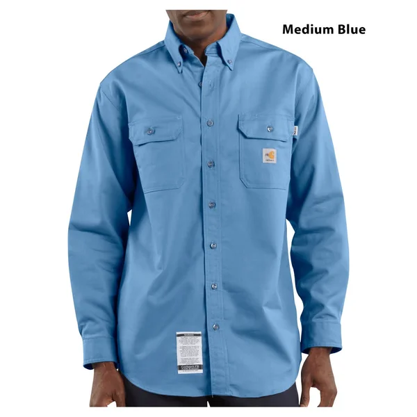 Carhartt Men's Flame - Resistant Khaki Twill Shirt