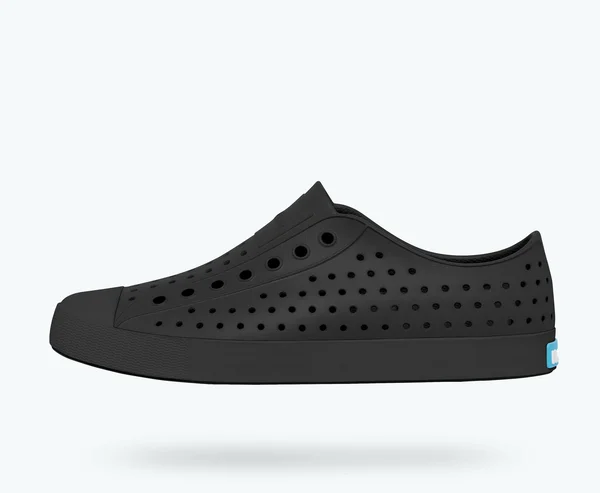 Native Jefferson Shoes Jiffy Black Solid 13M