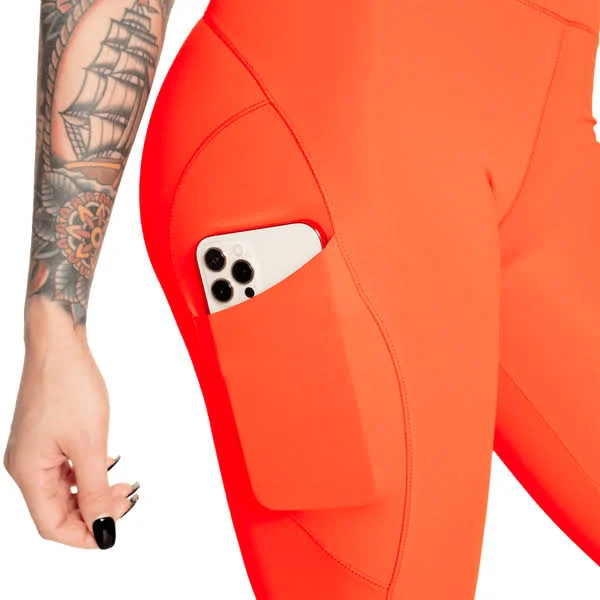 Better Bodies Women's High Waist Leggings in Red Size M