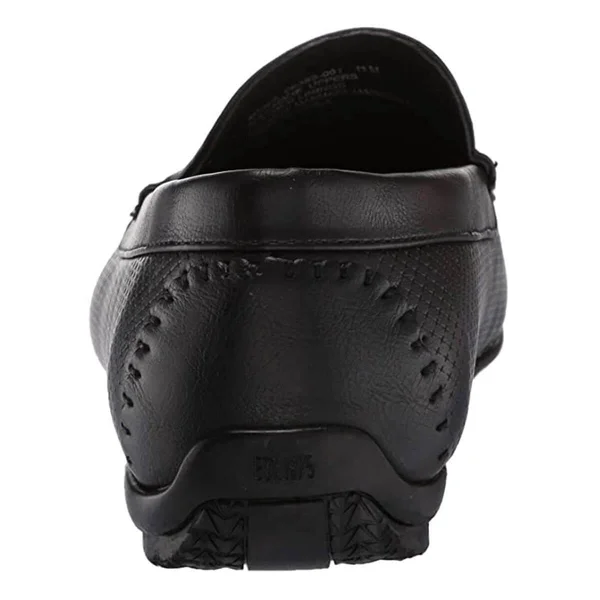 Men's Stacy Adams Cirrus Moc Toe Slip On, Size: 10.5, Black