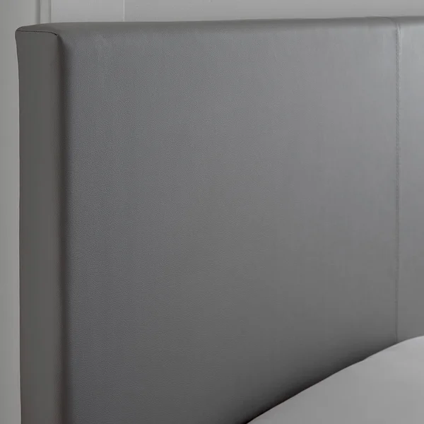 Boyd Sleep Montana Upholstered King Bed Frame Foundation and Headboard - Grey, Gray