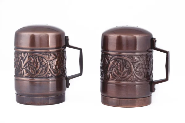 Old Dutch Antique Embossed Heritage Stovetop Salt and Pepper Set