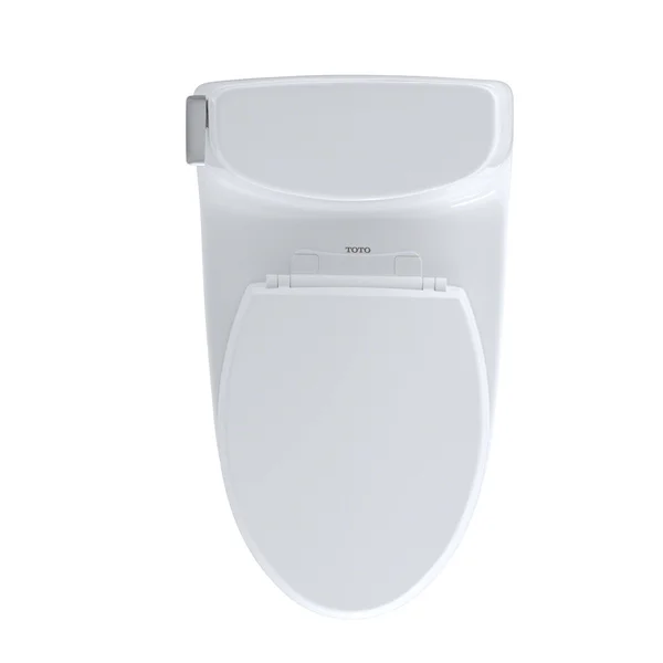Toto Carlyle II 1G One Piece Elongated 1.0 GPF Universal Height Skirted Toilet with CeFiONtect and Right Hand Trip Lever
