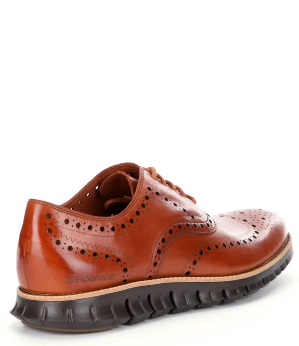 Cole Haan Men's Zerogrand Wing Oxford, British Tan, 7 M US