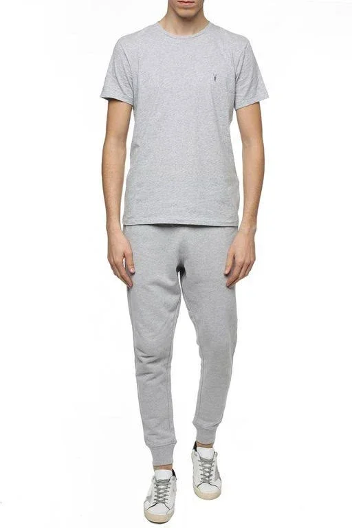 Allsaints Tonic Crew Neck T-Shirt - Grey, XL