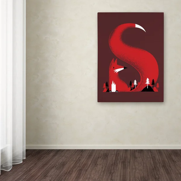 Robert Farkas 's Like Fox' Canvas Art (18x24)