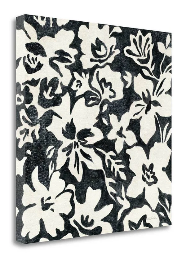 Tangletown Fine Art Chalkboard Floral I by Silvia Vassileva Giclee Print - ShopLadder