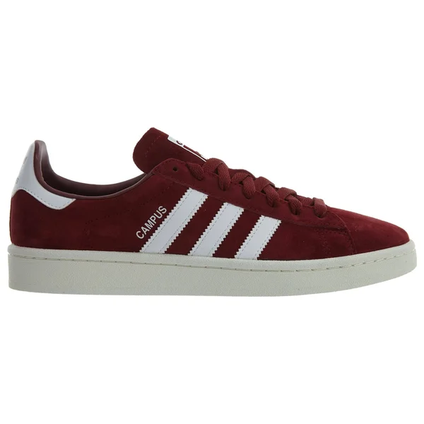 Adidas Men's Originals Campus Shoes: Burgundy/White 12 BZ0087