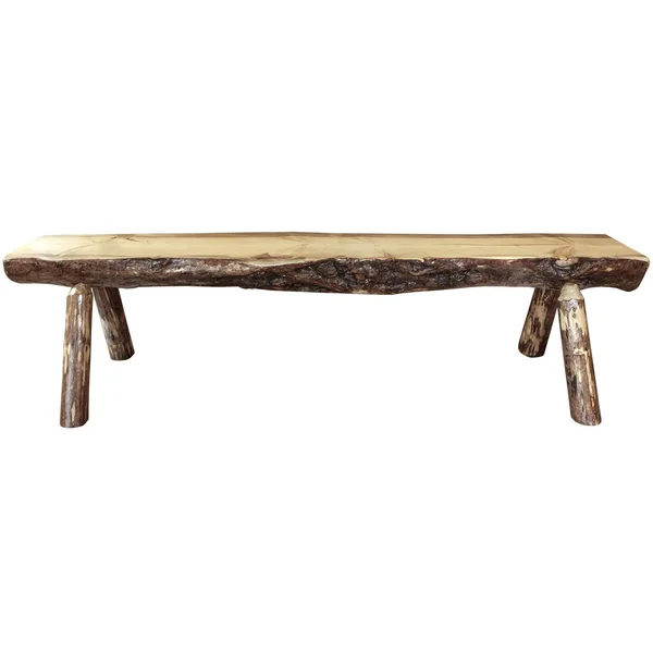 Montana Woodworks MWGCHLB6 Glacier Country 6' Half Log Bench