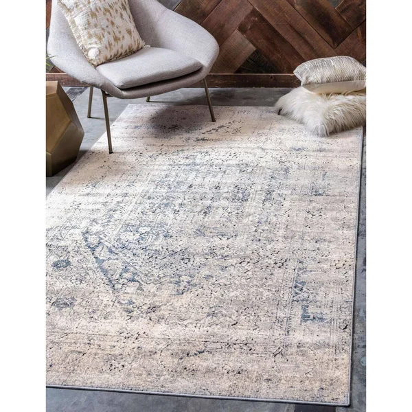 Unique Loom Quincy Chateau Area Rug (4& x 6& - Beige)