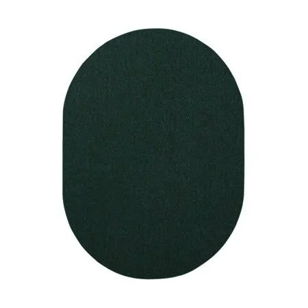 Furnish My Place Modern Indoor/Outdoor Dark Green 3' x 16' Oval Made in USA