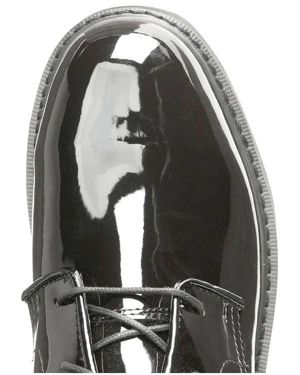 Rocky Men's High Gloss Dress Leather Chukka 500-8 - Size: 12, Black