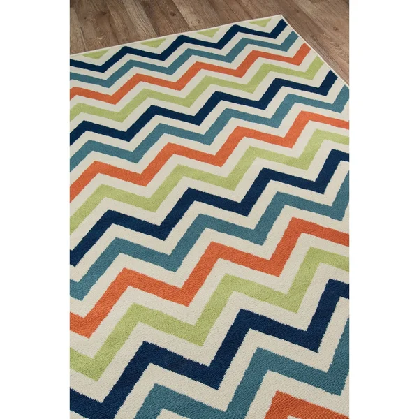 Momeni Baja Area Rug - Navy, 7&10x22 x 10&10x22