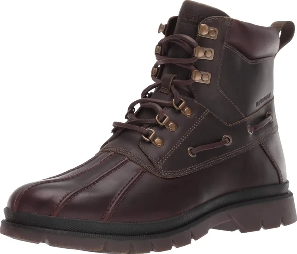 Men's Sperry Watertown Waterproof Duck Boot - 8.5 M, Tan/ Olive