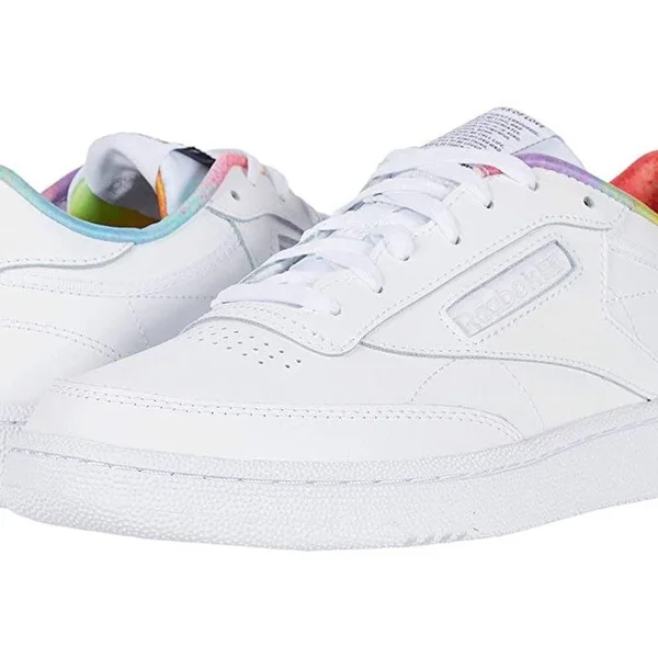 Reebok Club C 85 Pride Men's Shoes White-Multicolor FX4771