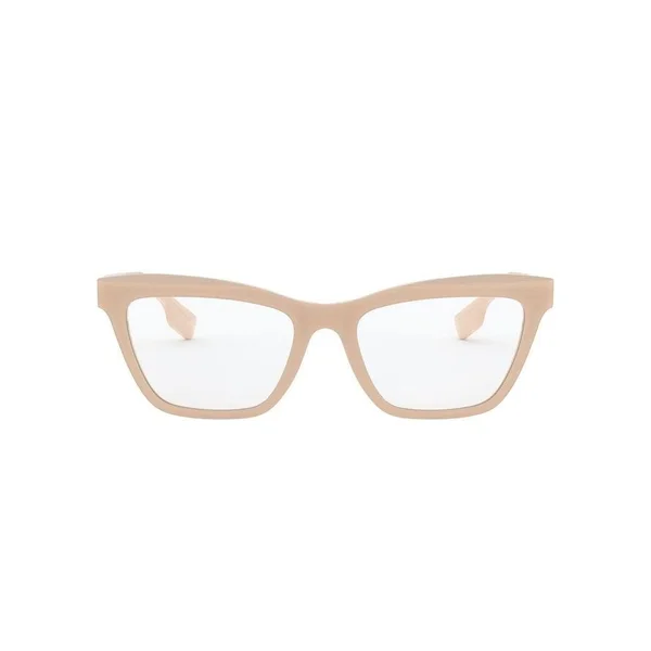 Burberry BE2309 Eyeglasses, 54-18-140, 3833 Top Peach on Beige