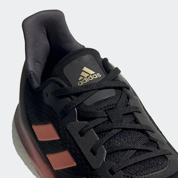 Adidas Astrarun Shoes - Men's - Core Black - Signal Coral, Grey Five - 10