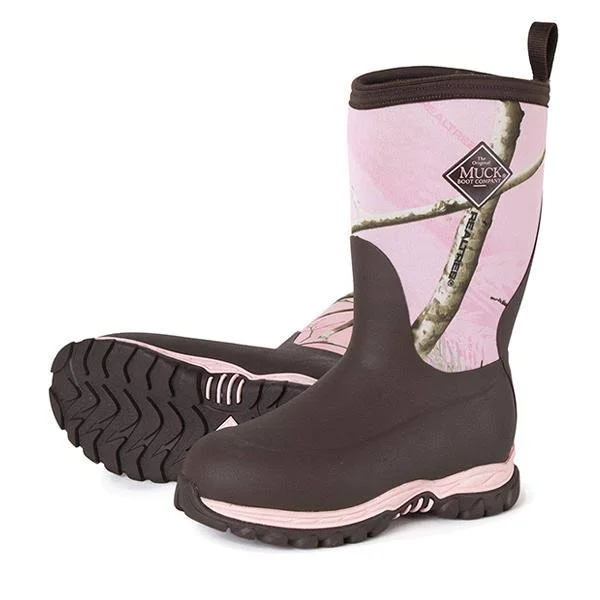 Muck Boot Kids Rugged II Pink/Black - 12