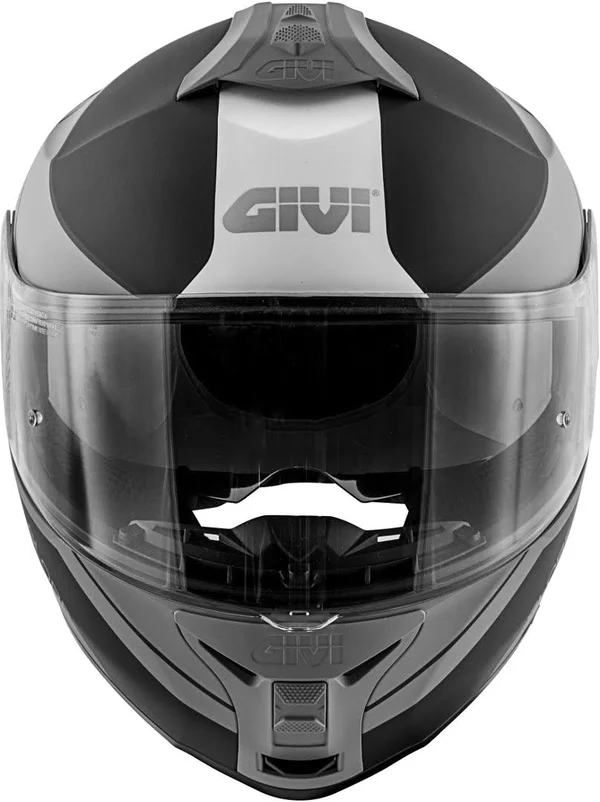 Givi X.21 Challenger Globe Helmet - black-grey-silver, Size Xs