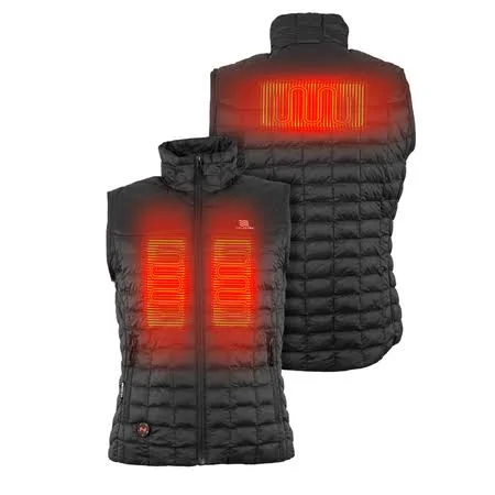 Mobile Warming MWWV04010220 Women's Black Heated Vest - SM, 7.4V