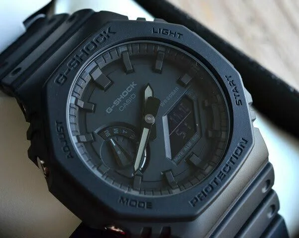 Casio G-Shock Carbon Core Guard Ga-2100-1a1jf Men's Black