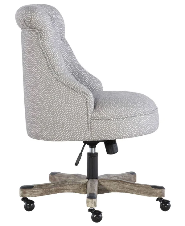Linon Home Decor Hollyn Office Chair - Gray