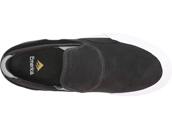 Emerica Shoes Wino G6 Slip-On Dark Grey/Black Mens