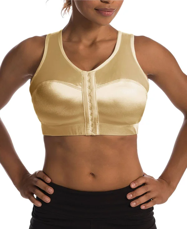 Enell Maximum Control Wire-Free Sports Bra Ecru 4