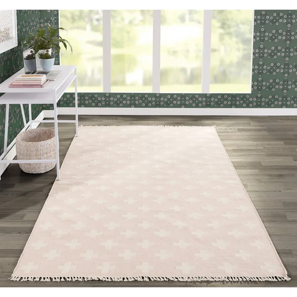 Novogratz Topanga Area Rug - Pink, 2&3x22 x 8& Runner