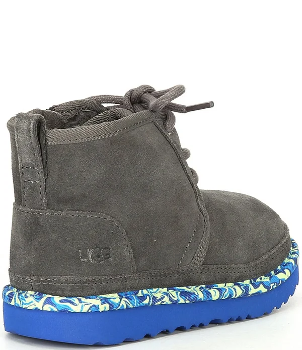 Ugg Boys& Neumel II Paint Swirl Boots Toddler - 9M Toddler