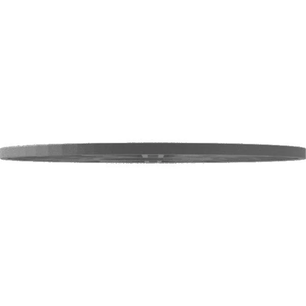 Ekena Millwork CMPP26HHSNI 26x22OD x 9 1/2x22ID x 3/4x22P Hale Architectural Grade PVC Pierced Ceiling Medallion, Nickel