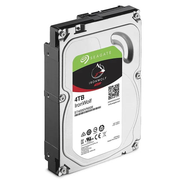 Seagate IronWolf ST4000VN008 - Hard Drive - 4 TB - SATA 6Gb/s