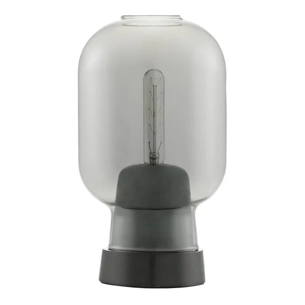 Normann Copenhagen Amp Table Lamp, Smoke - Black