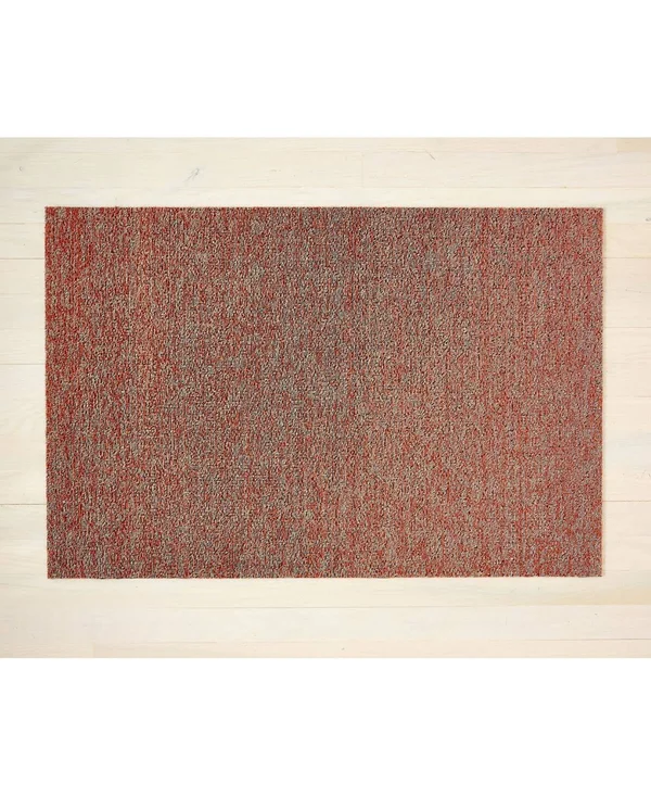 Chilewich Heathered Shag Big Mat - 36x22 x 60x22 - Guava