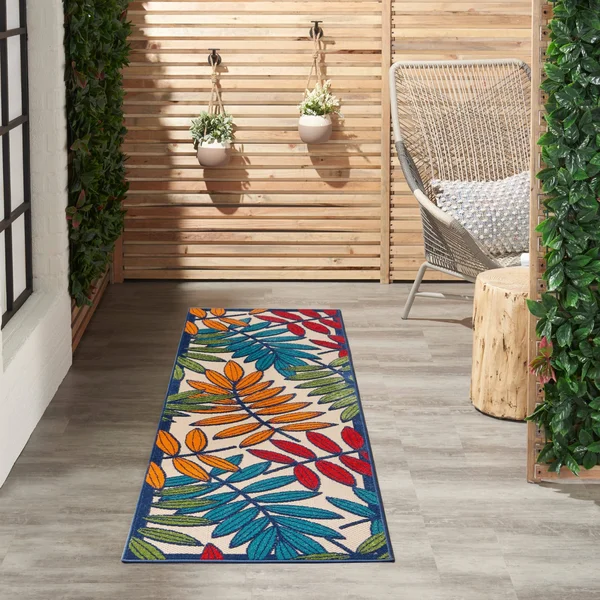 Nourison Aloha Area Rug - Multicolor, 6& x 9&
