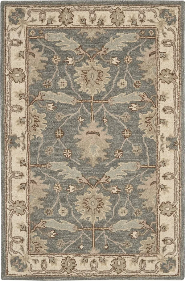 Nourison India House Blue 8& Round Area Rug