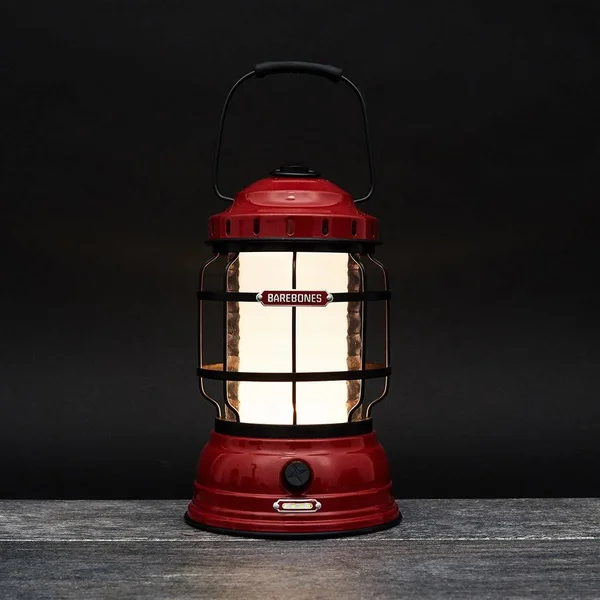 Barebones Forest Lantern - Red