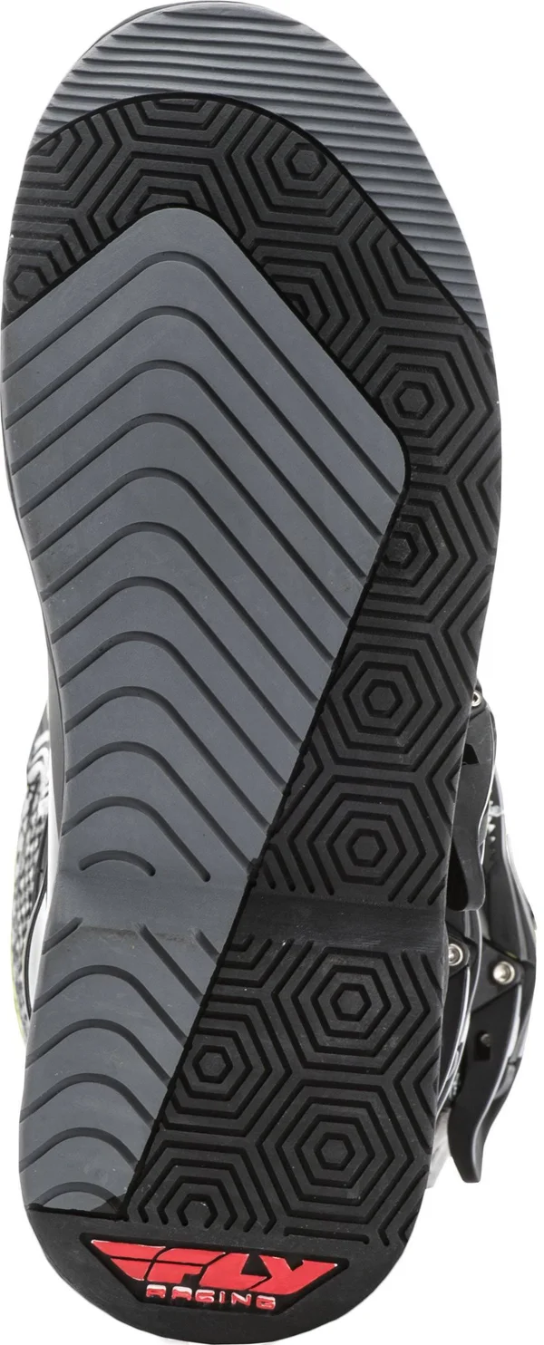 Fly Racing Maverik MX Youth Boots (06, Red/Black)